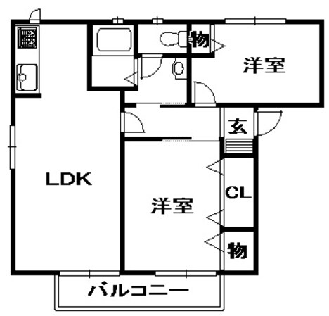 サンシャイン藤原台の物件間取画像